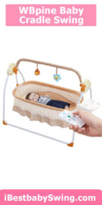 wbpine baby cradle swing