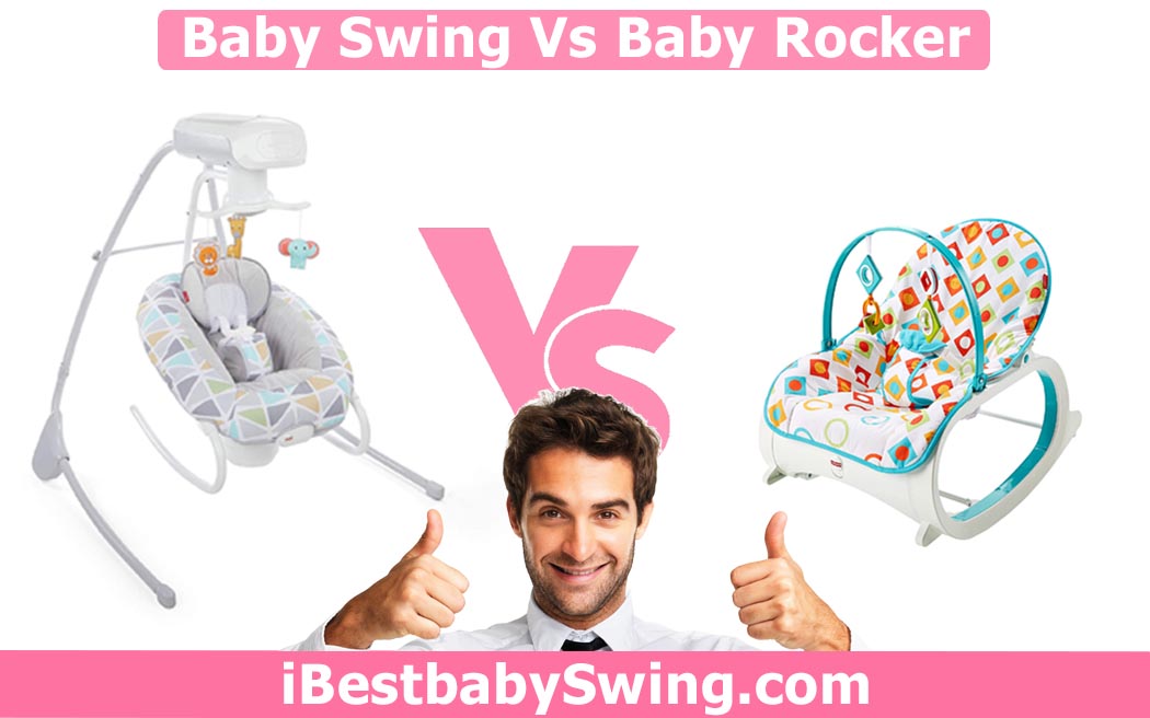 baby swing vs rocker by ibestbabyswing