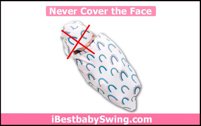 Never Cover your baby face while sleeping as it isn't safe