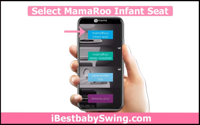 Select Mamaroo Infant Seat option