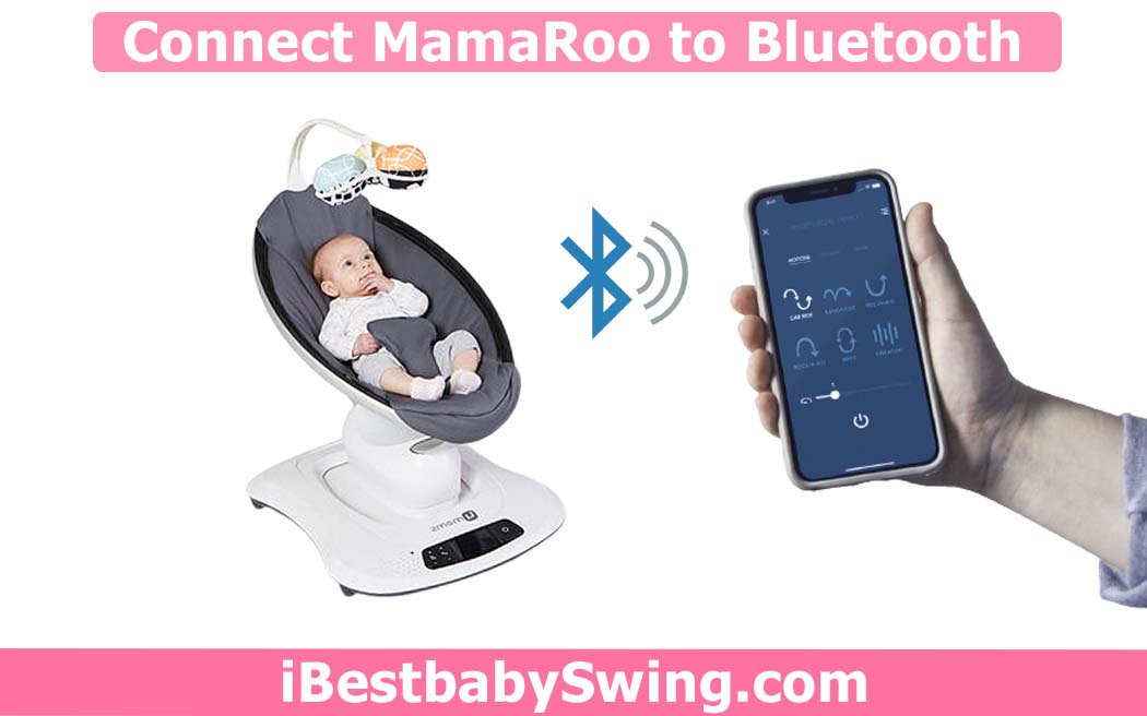 how to connect 4moms mamaroo to bluetooth