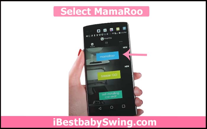 select mamaroo option android